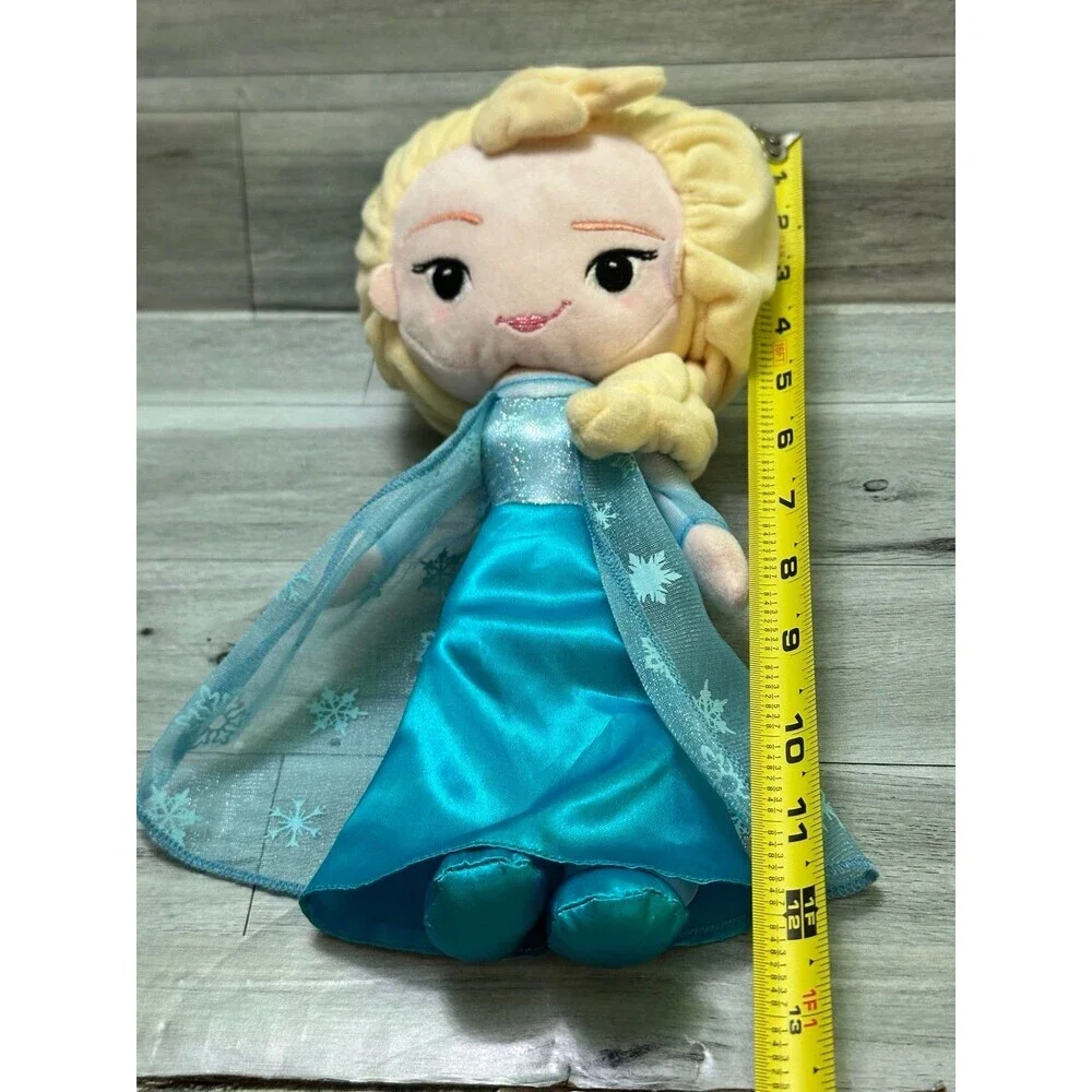Disney Plush Princess Doll in Yellow Hair and Teal Dress
